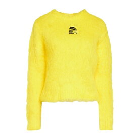 【送料無料】 エトロ レディース ニット&セーター アウター Sweaters Yellow