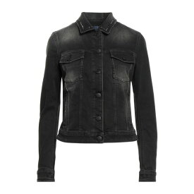 【送料無料】 ヤコブ コーエン レディース ジャケット＆ブルゾン アウター Denim outerwear Black