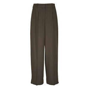 �g�[�e�� ���f�B�[�X �J�W���A���p���c �{�g���X Pinstripe-pattern trousers Brown