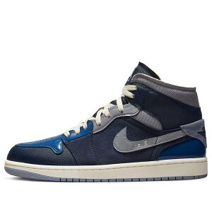 Jordan �W���[�_�� �����Y �X�j�[�J�[ �yAir Jordan 1 Mid SE Craft 'Inside Out - Obsidian' DR8868-400�z �T�C�Y US_7(25.0cm)