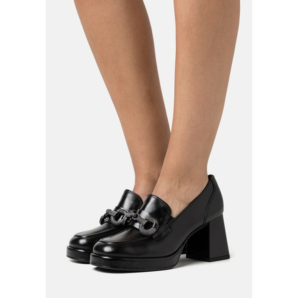 ポール・グリーン レディース パンプス シューズ Platform heels black