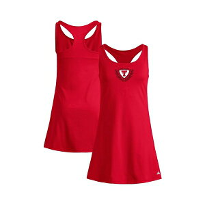 AfB_X fB[X s[X gbvX Women's Red Texas Tech Red Raiders Spring Fling Active Racerback Skort Dress Red