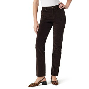 �O�����A�o���f�[�r���g ���f�B�[�X �J�W���A���p���c �{�g���X Women's Amanda Cord Casual Pants, in Regular & Short Coffee Roast