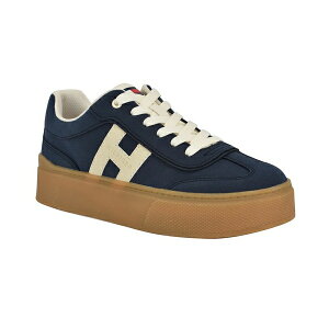 g~[ qtBK[ fB[X Xj[J[ V[Y Women's Celmi Lace-Up Fashion Sneakers Navy