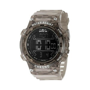 CrN^ Y rv ANZT[ Men's 49043 Invicta Racing Digital GMT/Alarm Black Dial Watch Brown