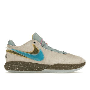 Nike iCL Y Xj[J[ yNike LeBron 20 UNKNWN Message in a Bottlez TCY US_9(27.0cm) Guava Ice/Teal Nebula-Emerald Rise
