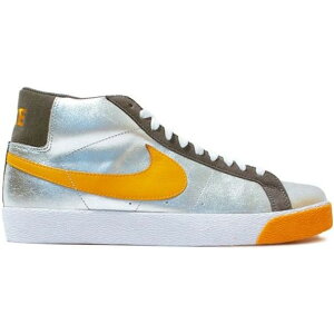 Nike �i�C�L �����Y �X�j�[�J�[ �yNike SB Blazer Independent Trucks Company�z �T�C�Y US_7(25.0cm) Medium Grey/Shock Orange