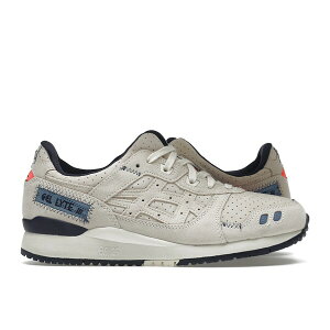 ASICS �A�V�b�N�X �����Y �X�j�[�J�[ �yASICS Gel-Lyte III Patchwork�z �T�C�Y US_9(27.0cm) Cream/Red/Navy