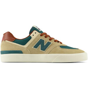 New Balance j[oX Y Xj[J[ yNew Balance Numeric 574 Vulc Tan Forest Greenz TCY US_7(25.0cm) Tan/Forest Green
