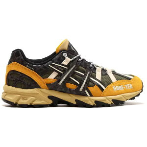 ASICS AVbNX Y Xj[J[ yASICS Gel-Sonoma 15-50 Gore-Tex Olive Canvas Yellow Orangez TCY US_9.5(27.5cm) Olive Canvas/Yellow Orange