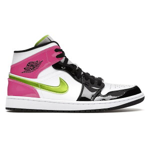 Jordan W[_ Y Xj[J[ yJordan 1 Mid White Black Cyber Pinkz TCY US_9(27.0cm) White/Black-Cyber-Pink