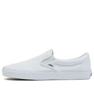 Vans �o���Y �����Y �X�j�[�J�[ �yVans Classic Slip-On 'White Checkerboard' VN000EYEX1L�z �T�C�Y US_8(26.0cm)