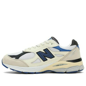 New Balance �j���[�o�����X �����Y �X�j�[�J�[ �yNew Balance Teddy Santis x 990v3 Made in USA 'White Blue' M990WB3�z �T�C�Y US_10(28.0cm)