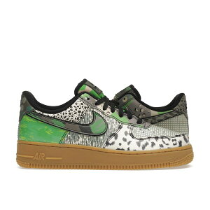 Nike iCL Y Xj[J[ yNike Air Force 1 Low City of Dreamsz TCY US_7(25.0cm) Black/Black-Green Spark-Gum Light Brown