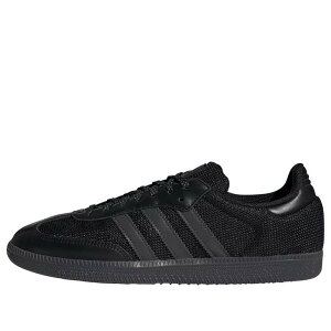 adidas �A�f�B�_�X �����Y �X�j�[�J�[ �T���o �yadidas Samba OG 'Core Black Carbon Silver Metallic' JR0901�z �T�C�Y US_6(24.0cm)