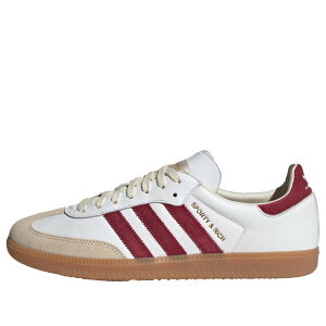 adidas �A�f�B�_�X �����Y �X�j�[�J�[ �T���o �yadidas x Sporty & Rich Samba OG 'White Collegiate Burgundy' IF5660�z �T�C�Y US_10(28.0cm)