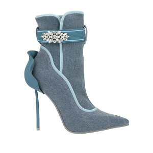 �y���������z �� �V�� ���f�B�[�X �u�[�c �V���[�Y Ankle boots Azure