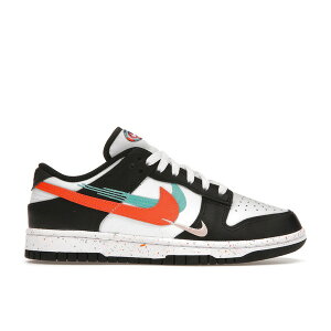 Nike iCL fB[X Xj[J[ yNike Dunk Low Multiple Swooshes White Washed Teal (Women's)z TCY US_5(22.0cm) White/Washed Teal-White-Rush Pink-Safety Orange-Sundial