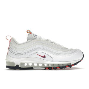 Nike iCL fB[X Xj[J[ yNike Air Max 97 White Multi Color Pull Tabs (Women's)z TCY US_7(24.0cm) White/Thunder Blue-Green Noise-Archaeo Pink-Pollen
