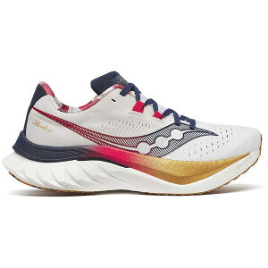 Saucony �T�b�J�j�[ ���f�B�[�X �X�j�[�J�[ �ySaucony Endorphin Speed 4 Boston Marathon (Women's)�z �T�C�Y US_6.5(23.5cm) White/Navy