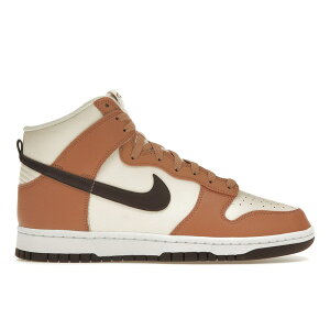 Nike �i�C�L ���f�B�[�X �X�j�[�J�[ �yNike Dunk High Dusted Clay (Women's)�z �T�C�Y US_7.5(24.5cm) Dusted Clay/Earth/Pale Ivory/White