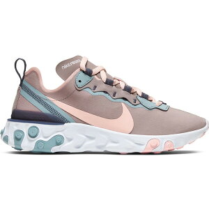 Nike iCL fB[X Xj[J[ yNike React Element 55 Pumice Sanded Purple (Women's)z TCY US_5.5(22.5cm) Pumice/Sanded Purple-Ocean Cube-Echo Pink