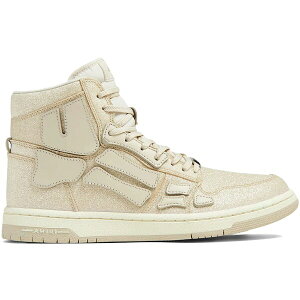 AMIRI A~ fB[X Xj[J[ yAMIRI Skel Top Hi Beige Glitter (Women's)z TCY EU_41(26.5cm) Beige