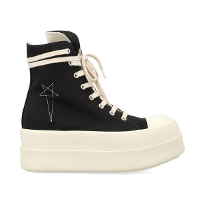 Rick Owens bNIEGX fB[X Xj[J[ yRick Owens Hollywood DRKSHDW Double Bumper High Black Pearl Milk (Women's)z TCY US_8(25.0cm) Black/Pearl/Milk/Milk