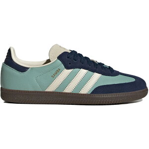 adidas AfB_X fB[X Xj[J[ yadidas Samba OG Hazy Green Night Indigo (Women's)z TCY US_9(26.0cm) Hazy Green/Cream White/Night Indigo