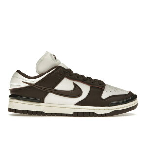 Nike �i�C�L ���f�B�[�X �X�j�[�J�[ �yNike Dunk Low Twist Baroque Brown (Women's)�z �T�C�Y US_8.5(25.5cm) Phantom/Baroque Brown/Coconut Milk