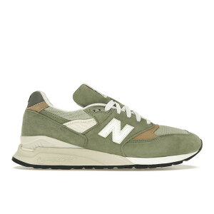 New Balance �j���[�o�����X �����Y �X�j�[�J�[ �yNew Balance 998 MiUSA Teddy Santis Olive Incense�z �T�C�Y US_12(30.0cm) Olive/Incense
