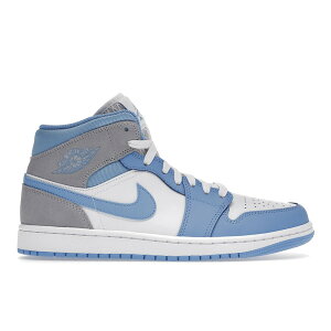 Jordan �W���[�_�� �����Y �X�j�[�J�[ �yJordan 1 Mid University Blue Grey�z �T�C�Y US_10(28.0cm) University Blue/Grey