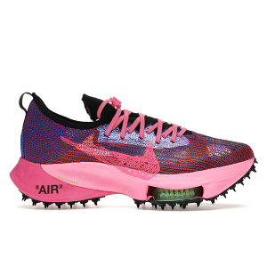 Nike �i�C�L �����Y �X�j�[�J�[ �yNike Air Zoom Tempo Next% Flyknit Off-White Racer Blue Pink Glow�z �T�C�Y US_10.5(28.5cm) Racer Blue/Black-Pink Glow-White