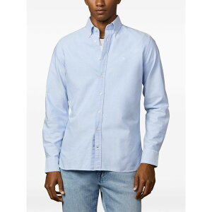�n�P�b�g �����h�� �����Y �V���c �g�b�v�X Heritage oxford shirt Blue