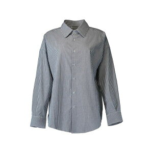 ���f�B�[�A���h�Z�C���[ ���f�B�[�X �V���c �g�b�v�X Stripe-pattern shirt Blue