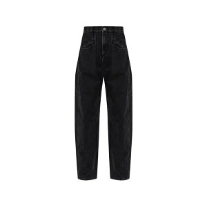 �C�U�x�� �}���� ���f�B�[�X �f�j���p���c �{�g���X Lisha tapered jeans Black