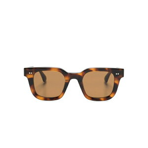 �`�~ �����Y �T���O���X�E�A�C�E�F�A �A�N�Z�T���[ Core 04 square-frame sunglasses Brown