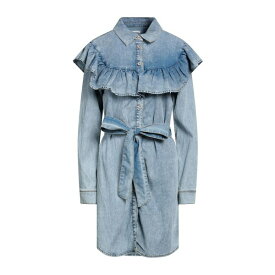 【送料無料】 フラコミーナ レディース ワンピース トップス Mini dresses Blue
