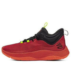 Under Armour A_[A[}[ Y Xj[J[ yUnder Armour Curry HOVR Splash Red 3024719-601z TCY US_9(27.0cm)