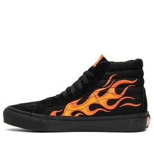 Vans �o���Y �����Y �X�j�[�J�[ �yVans WTAPS x SK8-HI LX 'Flame' VN0003T0UA3�z �T�C�Y US_9.5(27.5cm)