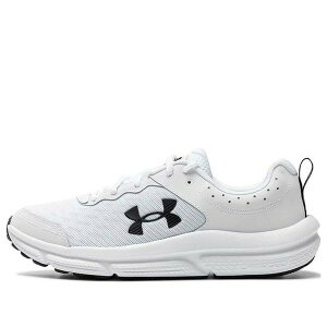 Under Armour A_[A[}[ Y Xj[J[ yUnder Armour Charged Assert 10 'White Black' 3026175-104z TCY US_9.5(27.5cm)