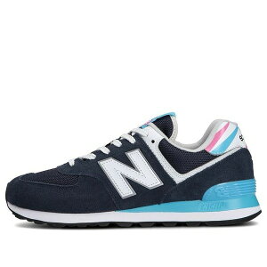 New Balance �j���[�o�����X �����Y �X�j�[�J�[ �yNew Balance Sagan Tosu x 574 'Black Blue' ML574TS2�z �T�C�Y US_9.5(27.5cm)