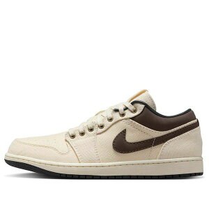 Air Jordan W[_ Y Xj[J[ yAir Jordan 1 Low Premium 'Pale Ivory Off Noir Baroque Brown' IB8058-110z TCY US_9(27.0cm)