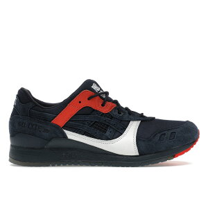 ASICS �A�V�b�N�X �����Y �X�j�[�J�[ �yASICS Gel-Lyte III Kicks Lab Hikeshi Hanten�z �T�C�Y US_8(26.0cm) Dark Navy/Dark Navy