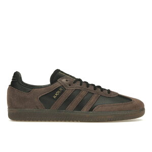 adidas �A�f�B�_�X �����Y �X�j�[�J�[ �yadidas Samba ADV Kader Sylla Brown Gum�z �T�C�Y US_11(29.0cm) Core Black/Brown/Gum