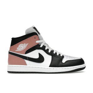 Jordan �W���[�_�� �����Y �X�j�[�J�[ �yJordan 1 Mid White Rust Pink Black�z �T�C�Y US_7(25.0cm) White/Rust Pink/Black