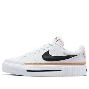 Nike �i�C�L ���f�B�[�X �X�j�[�J�[ WHITE/BLACK-HEMP-TEAM ORANGE �y(WMNS) Nike Court Legacy Lift 'White Hemp' DM7590-100�z �T�C�Y US_8(25.0cm)