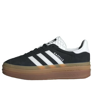 adidas �A�f�B�_�X ���f�B�[�X �X�j�[�J�[ Black/White/Gum �y(WMNS) adidas Gazelle 'Bold Black White Gum' IE0876�z �T�C�Y US_6(23.0cm)