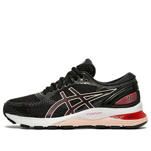 ASICS AVbNX fB[X Xj[J[ Black y(WMNS) ASICS Gel-Nimbus 21 'Black Laser Pink' 1012A156-002z TCY US_5(22.0cm)