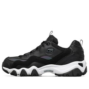 Skechers XPb`[Y fB[X Xj[J[ Black And White y(WMNS) Skechers D'lites 2.0 Running Shoes Black/White 66666324-BKMTz TCY US_6(23.0cm)